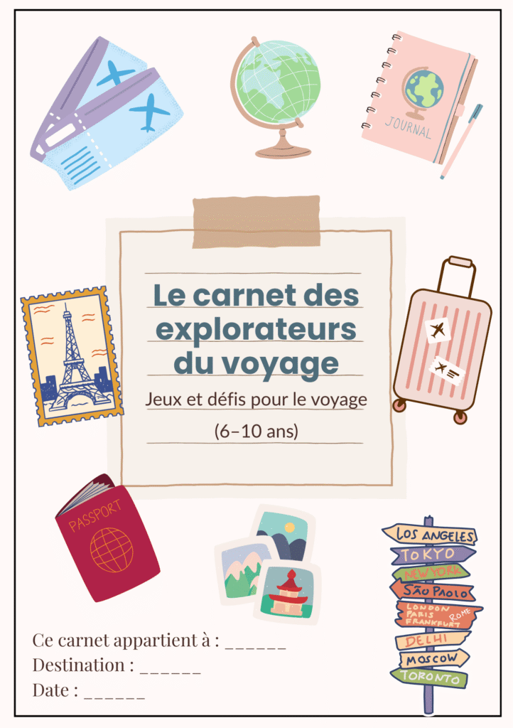 cahier activite enfant en voyage 6 a 10 ans