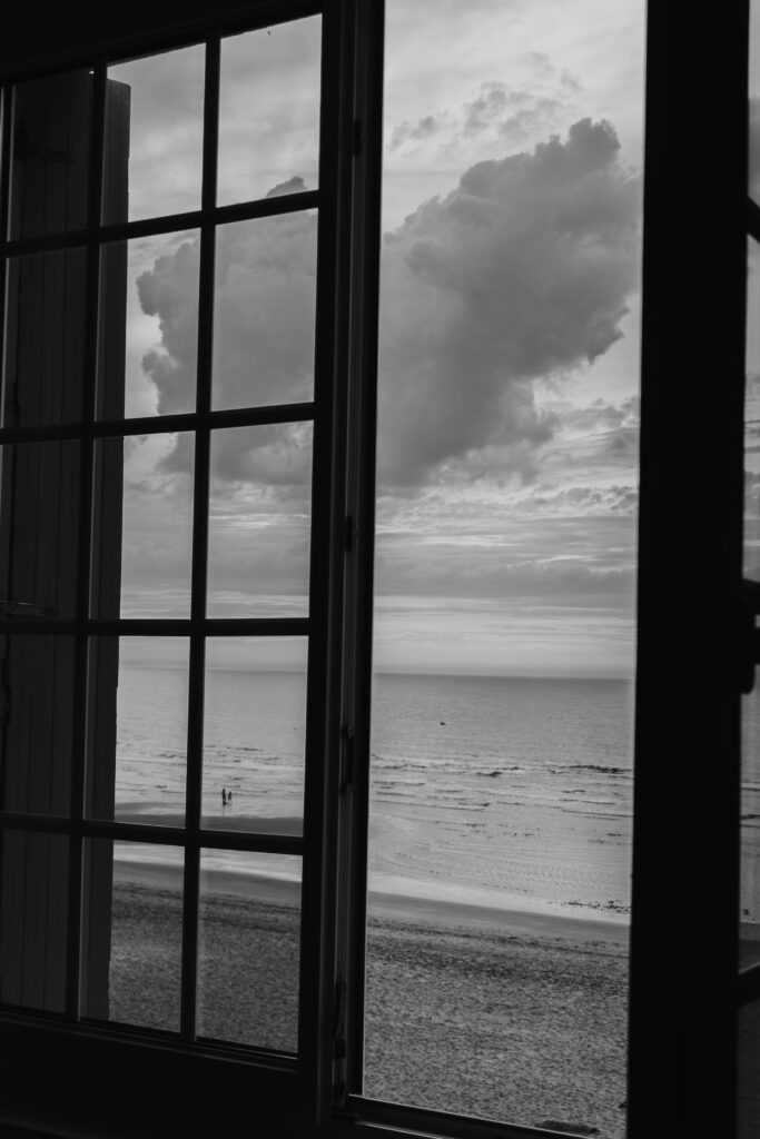 plage de villers sur mer depuis la location
