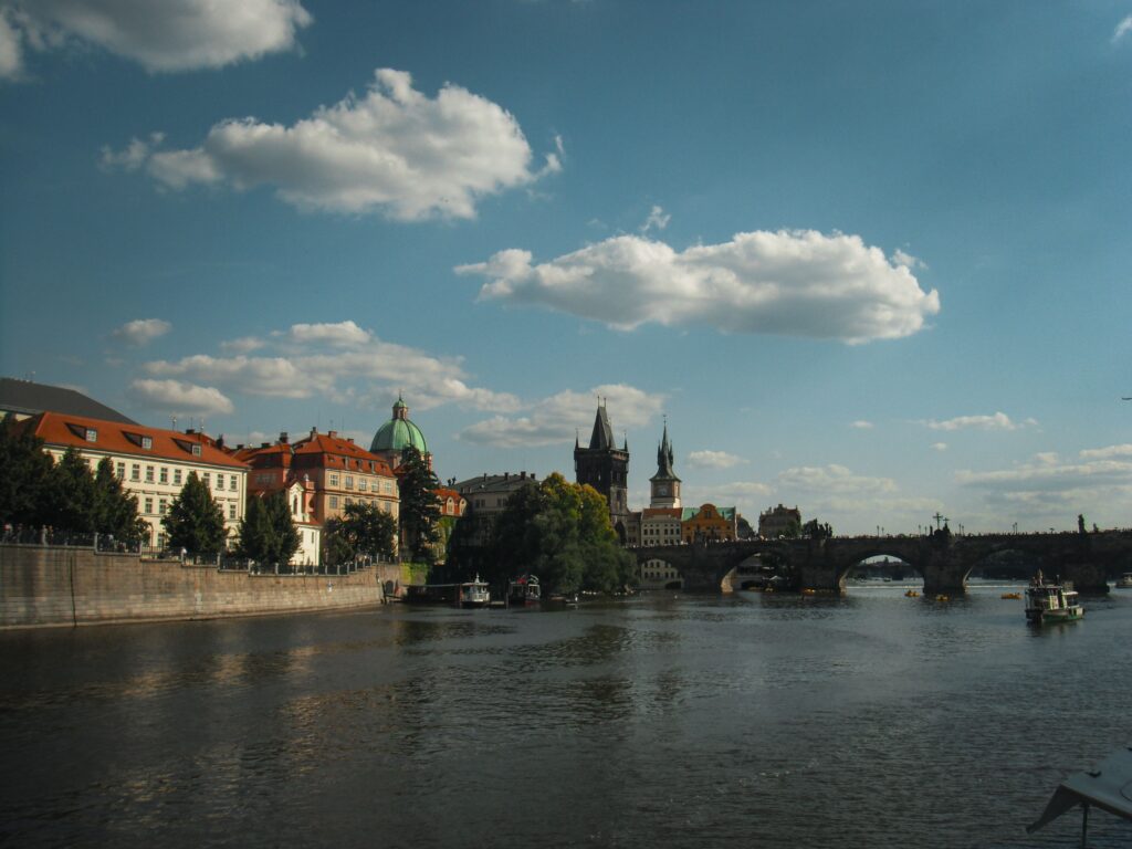 vue sur le pont charles