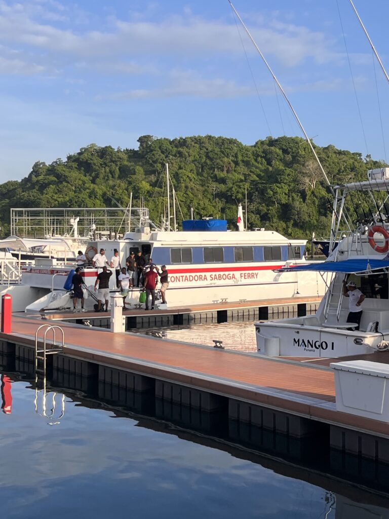 Isla Contadora : comment y aller, où loger, que faire? (Notre guide complet) ferry pour taboga
